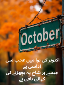 Best October Poetry in Urdu Text