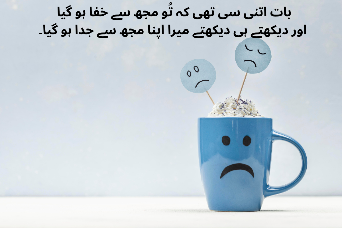 Narazgi Shayari in Urdu Text – Best 150+ Sad & Emotional Poetry