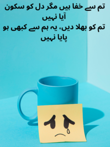 Sad Narazgi Poetry In Urdu