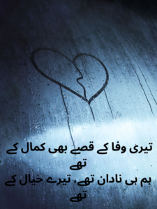 emotional bewafa shayari