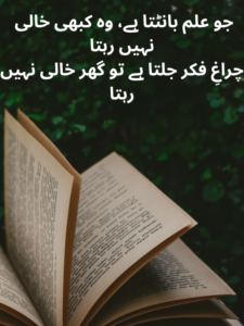 Taleem Ki Ahmiyat Poetry