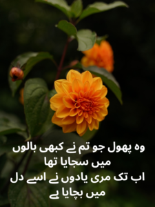 Heart Touching Flower Shayari